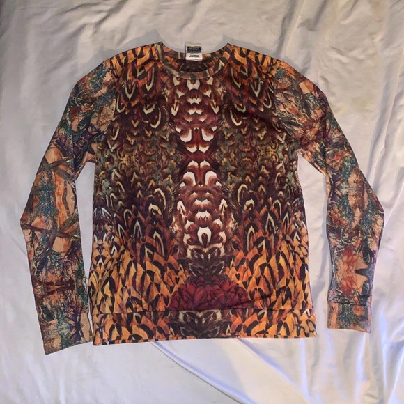 Hype Sweatshirt Size Medium Regular Fit Animal Safari Print - Picture 9 of 9